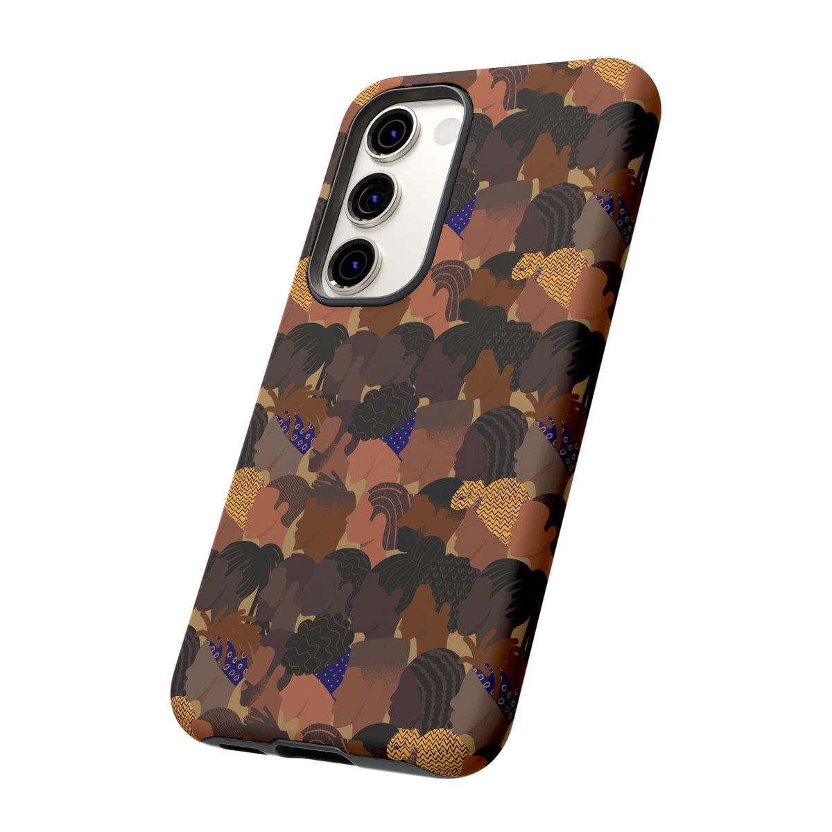 Samsung Galaxy S23 Samsung Galaxy S23 Plus Samsung Galaxy S23 Ultra Tough Cases African American Woman Black Woman
