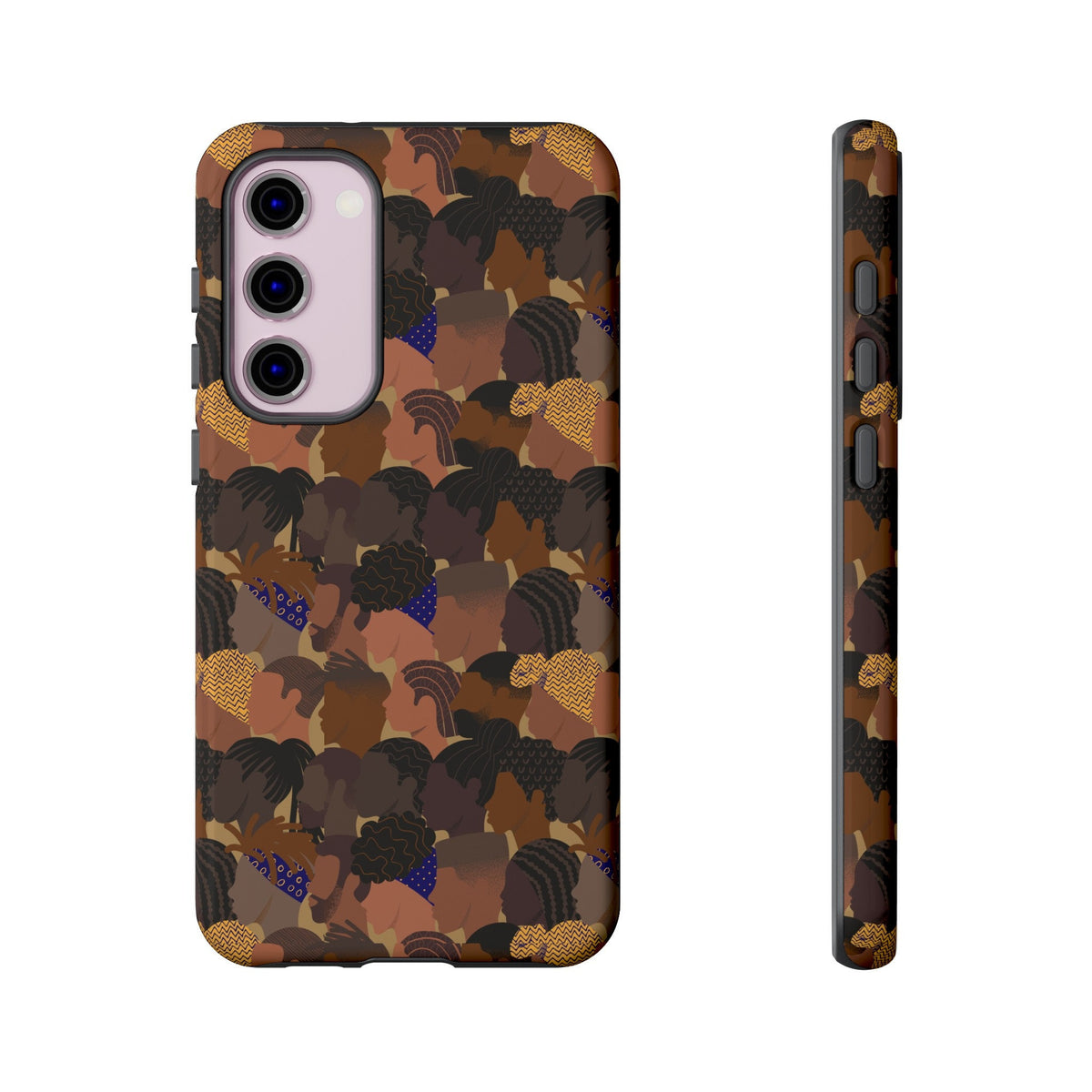 Samsung Galaxy S23 Samsung Galaxy S23 Plus Samsung Galaxy S23 Ultra Tough Cases African American Woman Black Woman