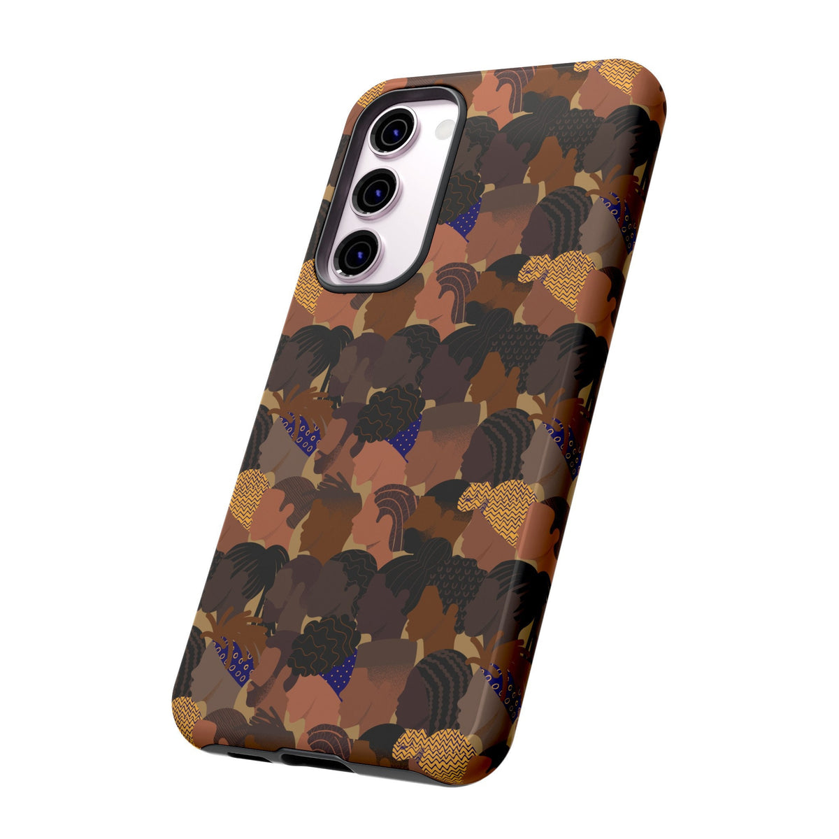 Samsung Galaxy S23 Samsung Galaxy S23 Plus Samsung Galaxy S23 Ultra Tough Cases African American Woman Black Woman