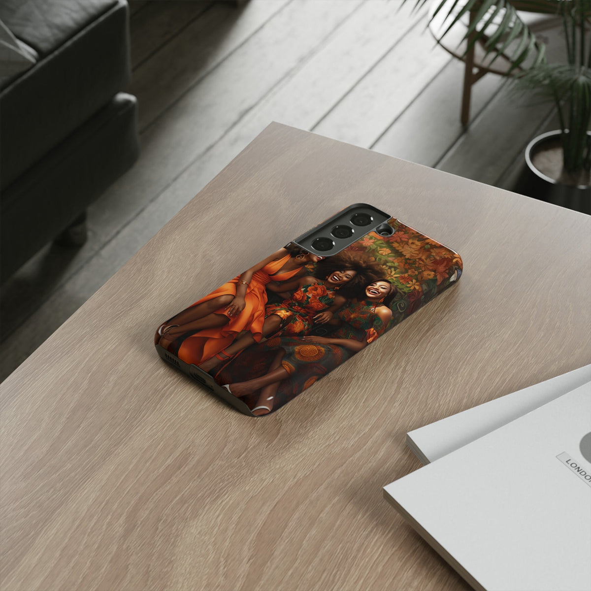 Samsung Galaxy S22 Samsung Galaxy S22 Plus Samsung Galaxy S22 Ultra Tough Cases African American Women Black Woman Sisters Friends Reunion