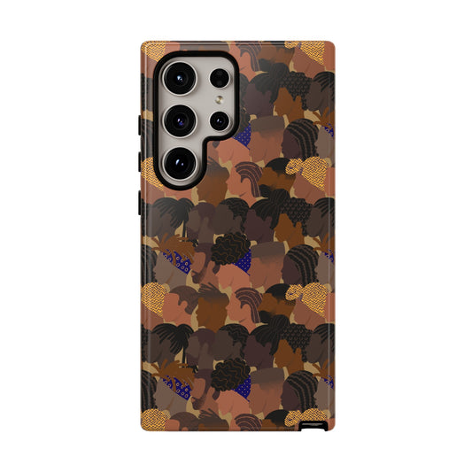 Samsung  Galaxy S24 Samsung Galaxy S24 Plus Samsung Galaxy S24 Ultra Tough Cases African American Woman Black Woman