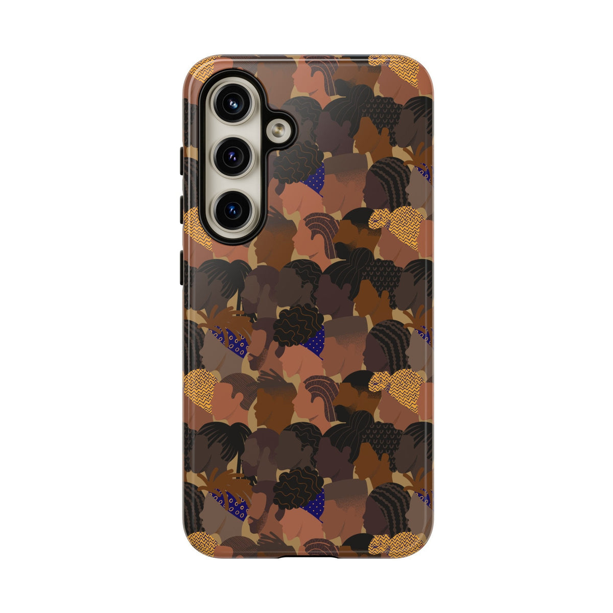 Samsung  Galaxy S24 Samsung Galaxy S24 Plus Samsung Galaxy S24 Ultra Tough Cases African American Woman Black Woman