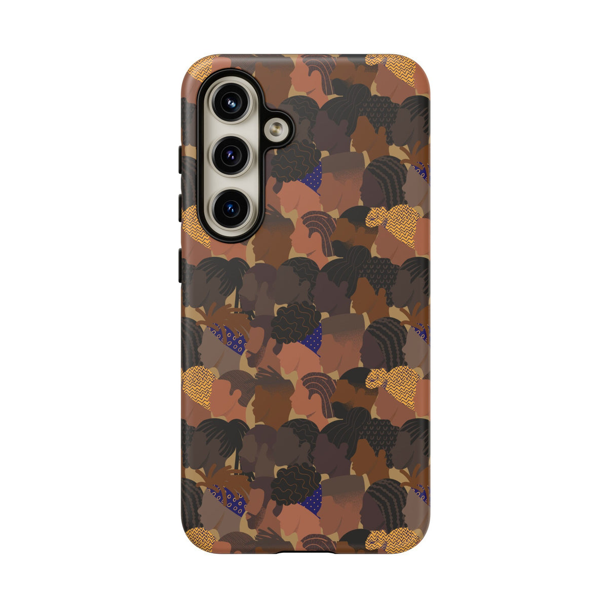 Samsung  Galaxy S24 Samsung Galaxy S24 Plus Samsung Galaxy S24 Ultra Tough Cases African American Woman Black Woman