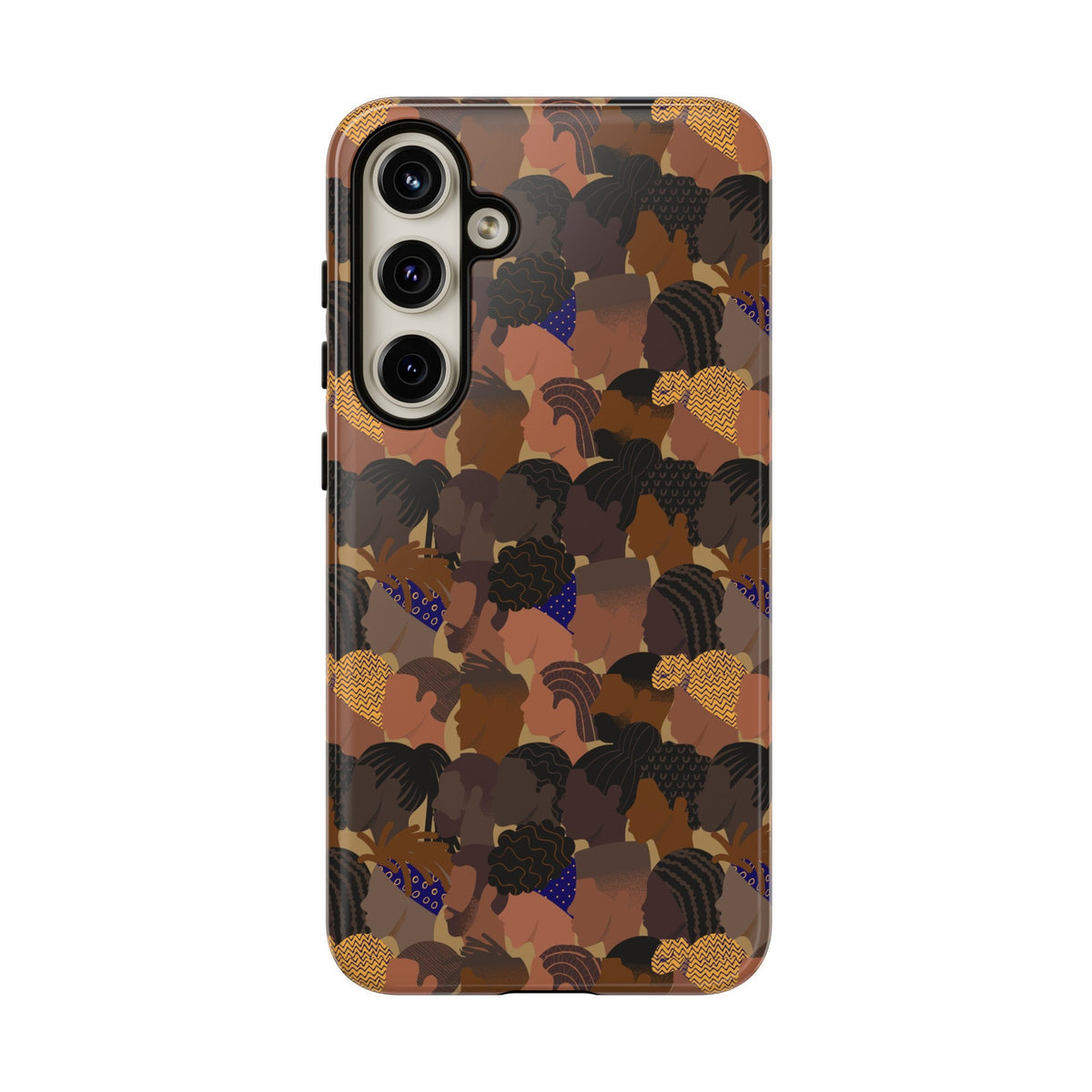 Samsung  Galaxy S24 Samsung Galaxy S24 Plus Samsung Galaxy S24 Ultra Tough Cases African American Woman Black Woman