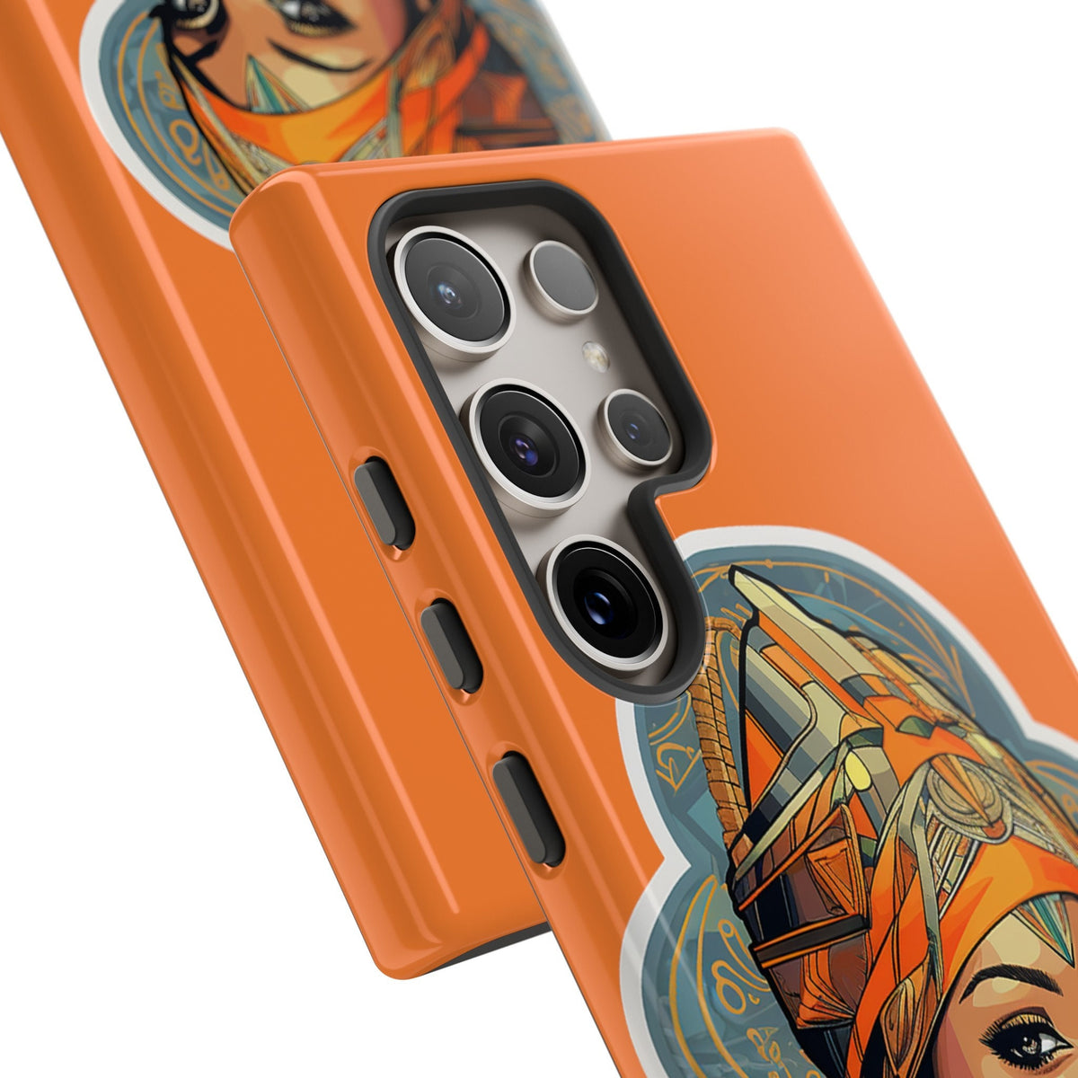 Samsung  Galaxy S24 Samsung Galaxy S24 Plus Samsung Galaxy S24 Ultra Tough Cases African American Queen Nubian Princess Black Royalty