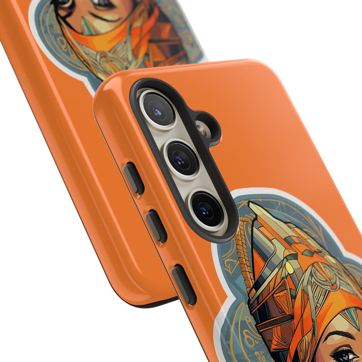 Samsung  Galaxy S24 Samsung Galaxy S24 Plus Samsung Galaxy S24 Ultra Tough Cases African American Queen Nubian Princess Black Royalty