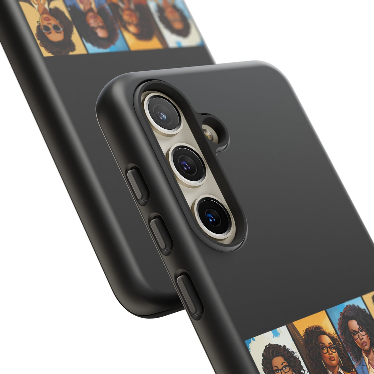 Samsung Galaxy S24 Samsung Galaxy S24 Plus Samsung Galaxy S24 Ultra Tough Cases African American Black Women Superheroes Strong Black Women