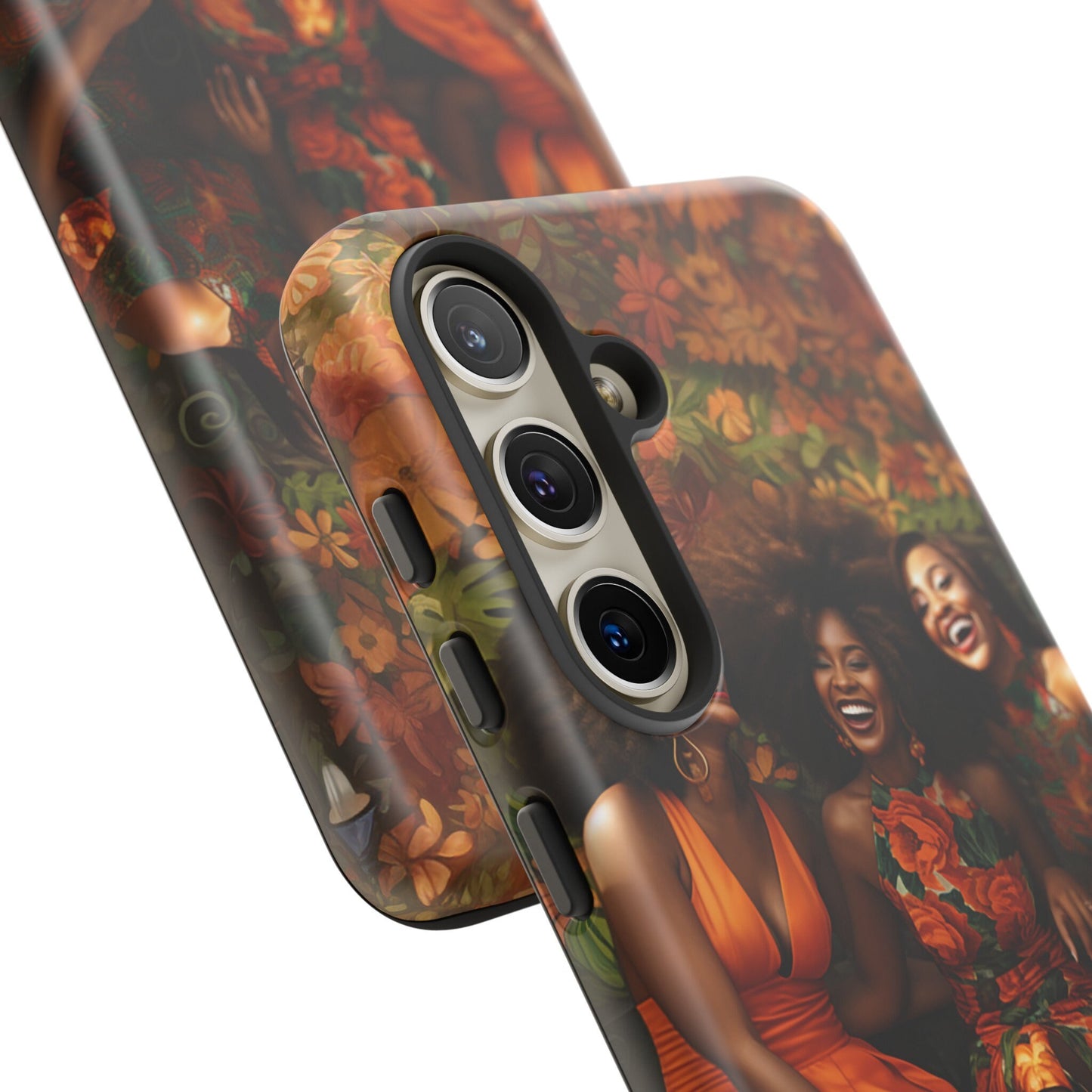 Samsung Galaxy S24 Samsung Galaxy S24 Plus Samsung Galaxy S24 Ultra Tough Cases African American Women Black Woman Sisters Friends Reunion