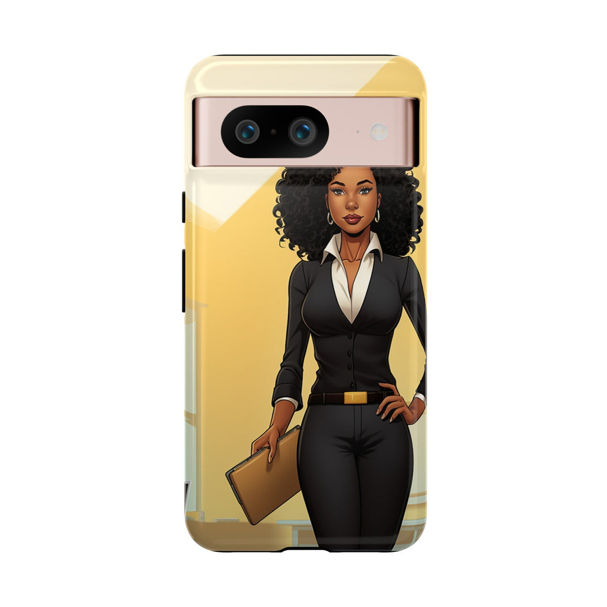 Google Pixel 8 Google Pixel 8 Pro Tough Cases African American Woman Business Woman Entrepreneur