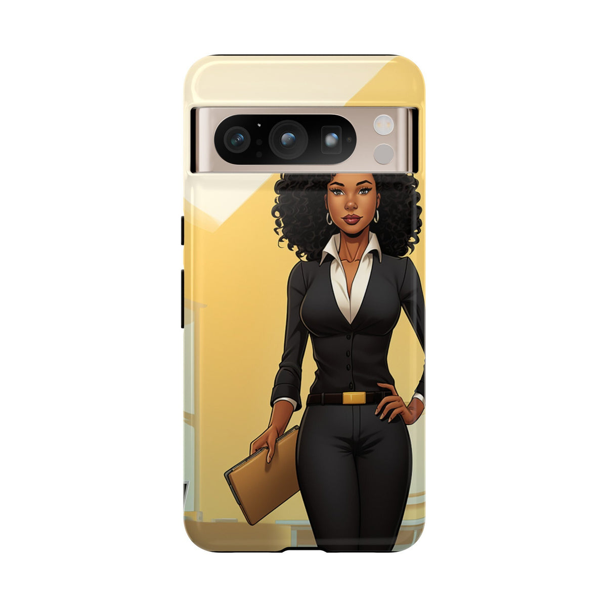 Google Pixel 8 Google Pixel 8 Pro Tough Cases African American Woman Business Woman Entrepreneur