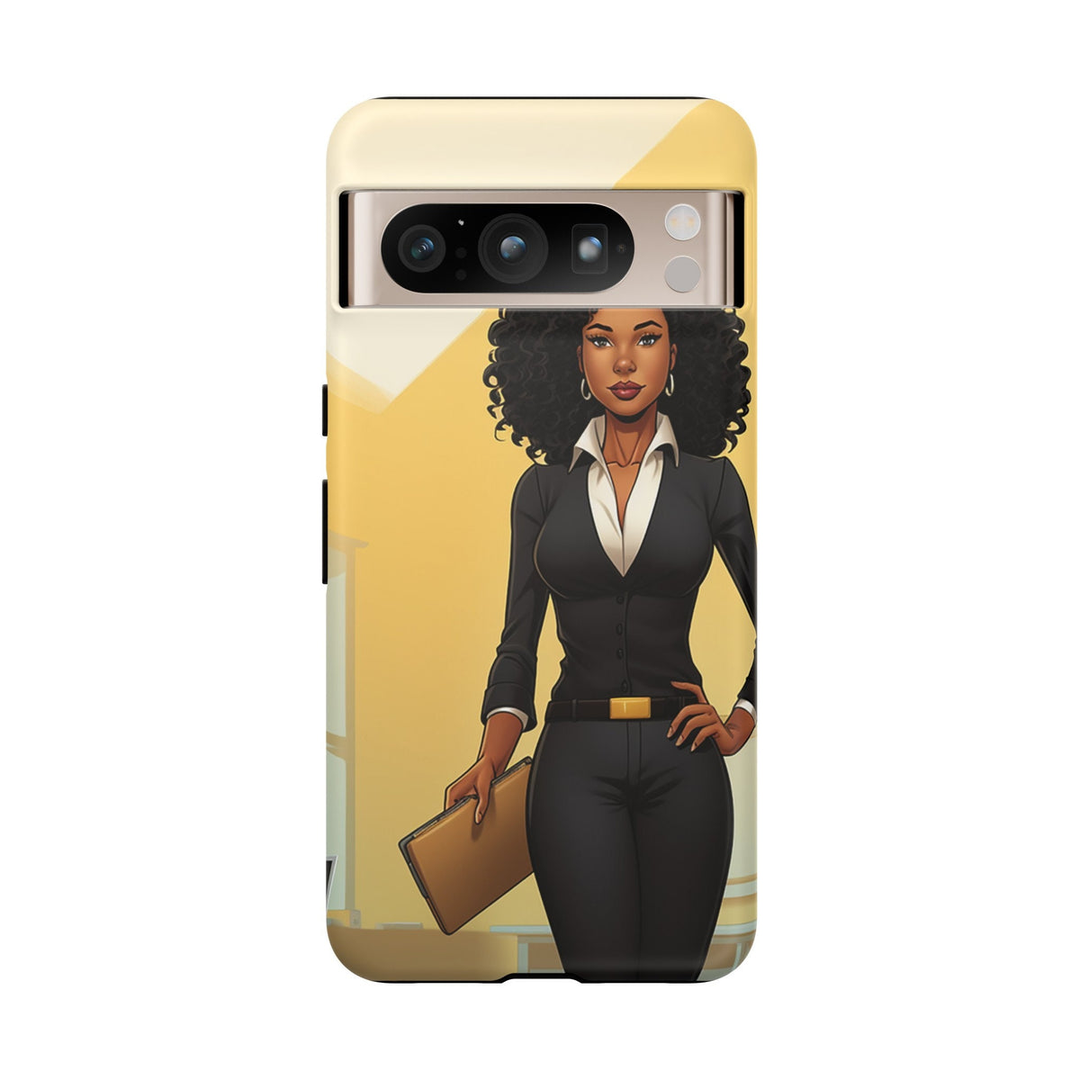 Google Pixel 8 Google Pixel 8 Pro Tough Cases African American Woman Business Woman Entrepreneur