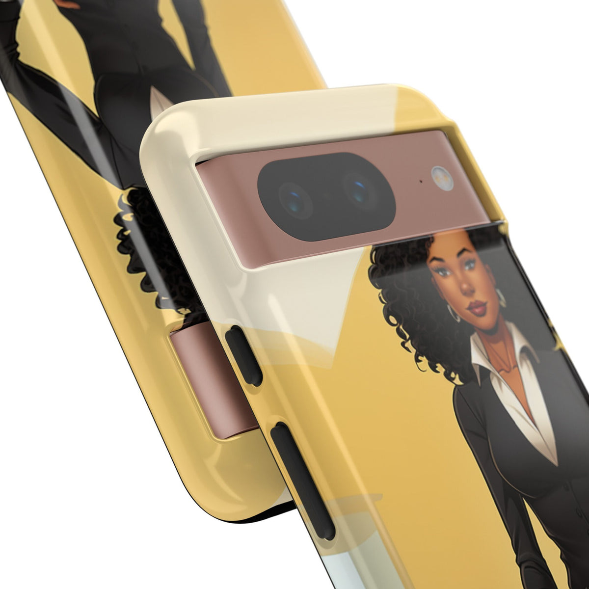 Google Pixel 8 Google Pixel 8 Pro Tough Cases African American Woman Business Woman Entrepreneur