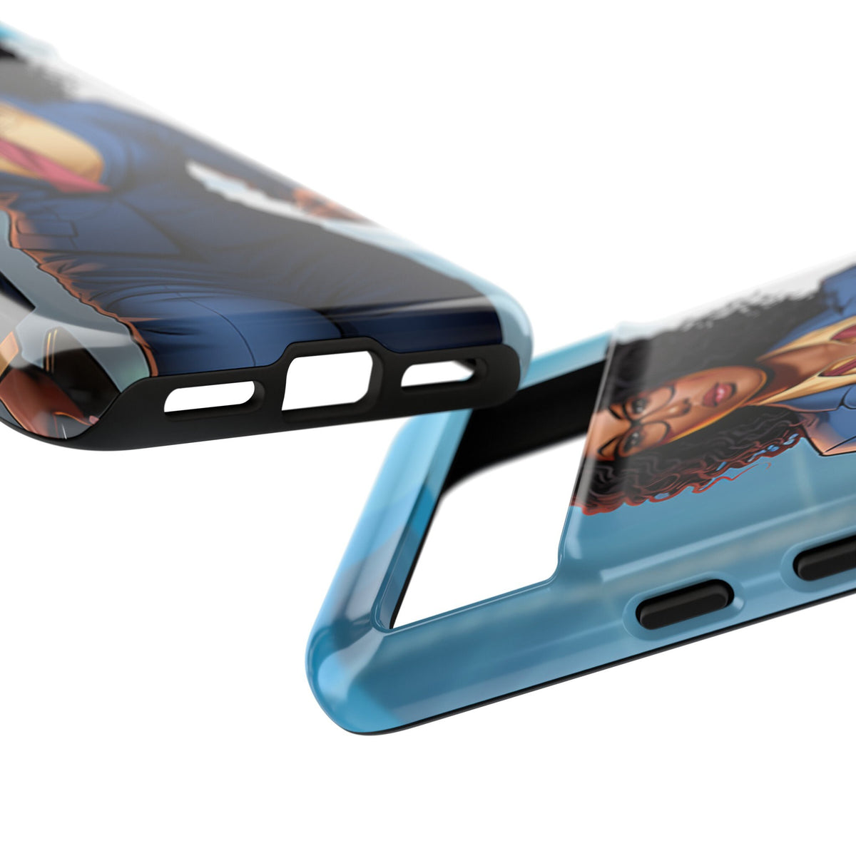 Google Pixel 8 Google Pixel 8 Pro Tough Cases African American Woman Business Woman Entrepreneur Superhero