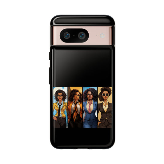 Google Pixel 8 Google Pixel 8 Pro Tough Cases African American Black Women Superheroes Strong Black Women