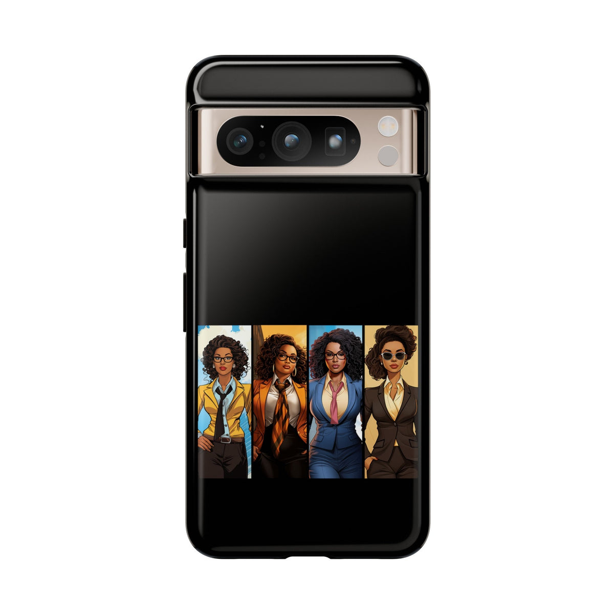 Google Pixel 8 Google Pixel 8 Pro Tough Cases African American Black Women Superheroes Strong Black Women