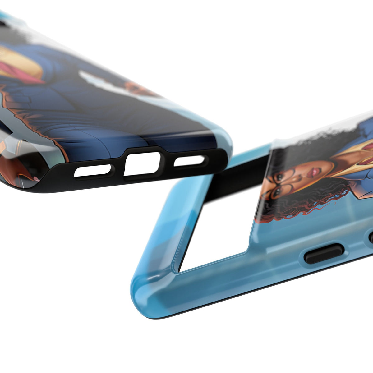 Google Pixel 8 Google Pixel 8 Pro Tough Cases African American Woman Business Woman Entrepreneur Superhero