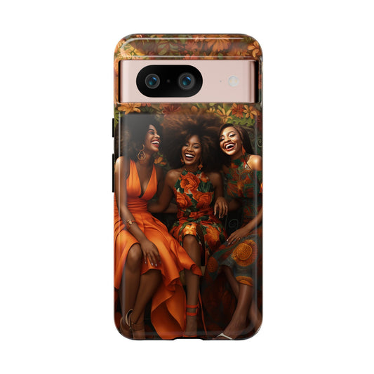 Google Pixel 8 Google Pixel 8 Pro Tough Cases African American Women Black Woman Sisters Friends Reunion