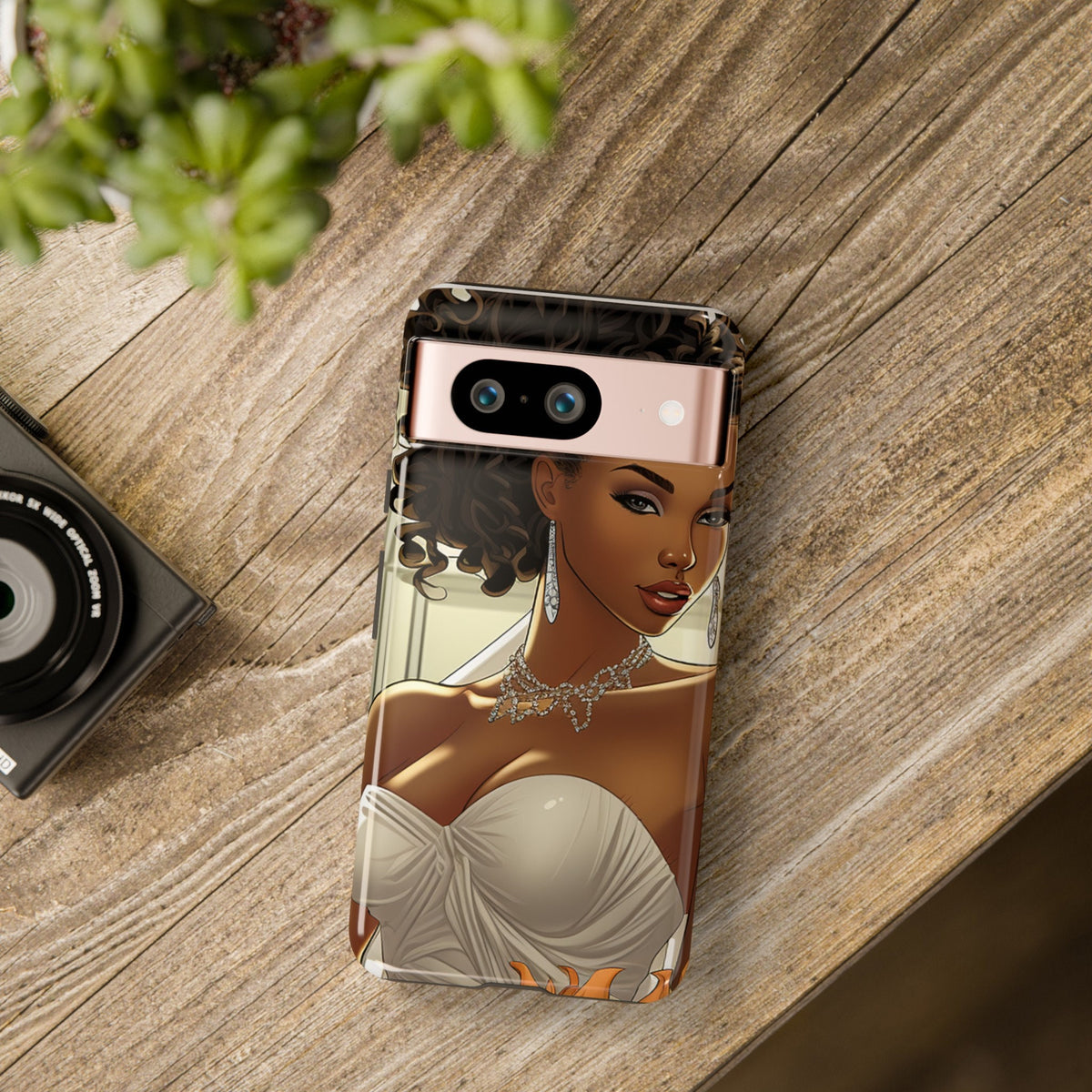 Google Pixel 8 Pro Google Pixel 8 Tough Cases African American Bride Black bride wedding Dress Wedding Gown