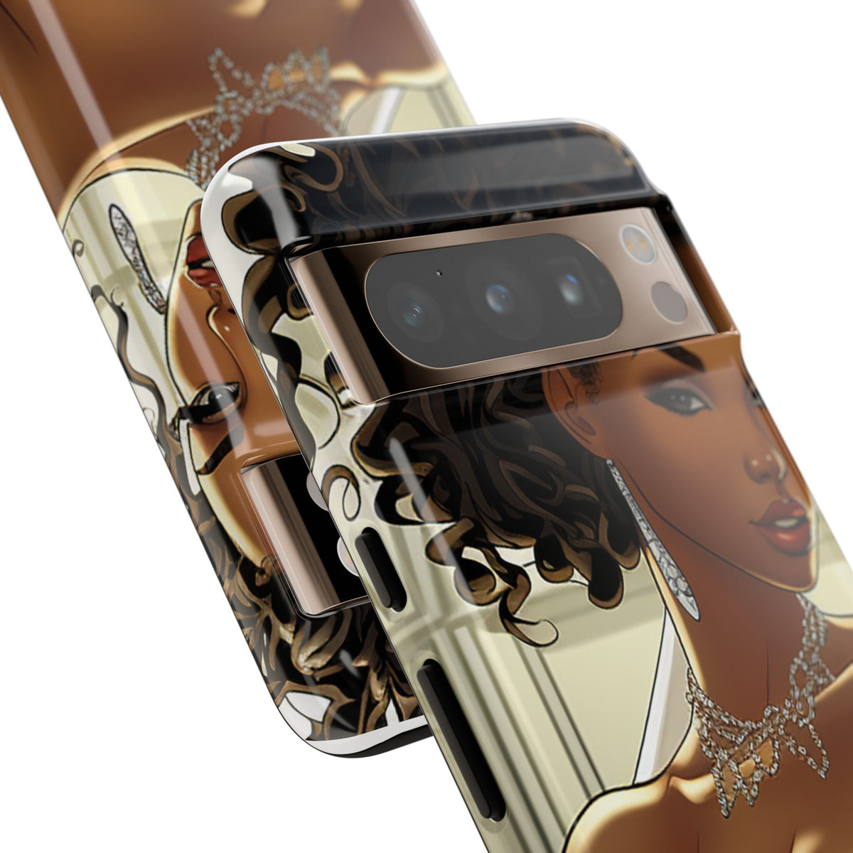 Google Pixel 8 Pro Google Pixel 8 Tough Cases African American Bride Black bride wedding Dress Wedding Gown