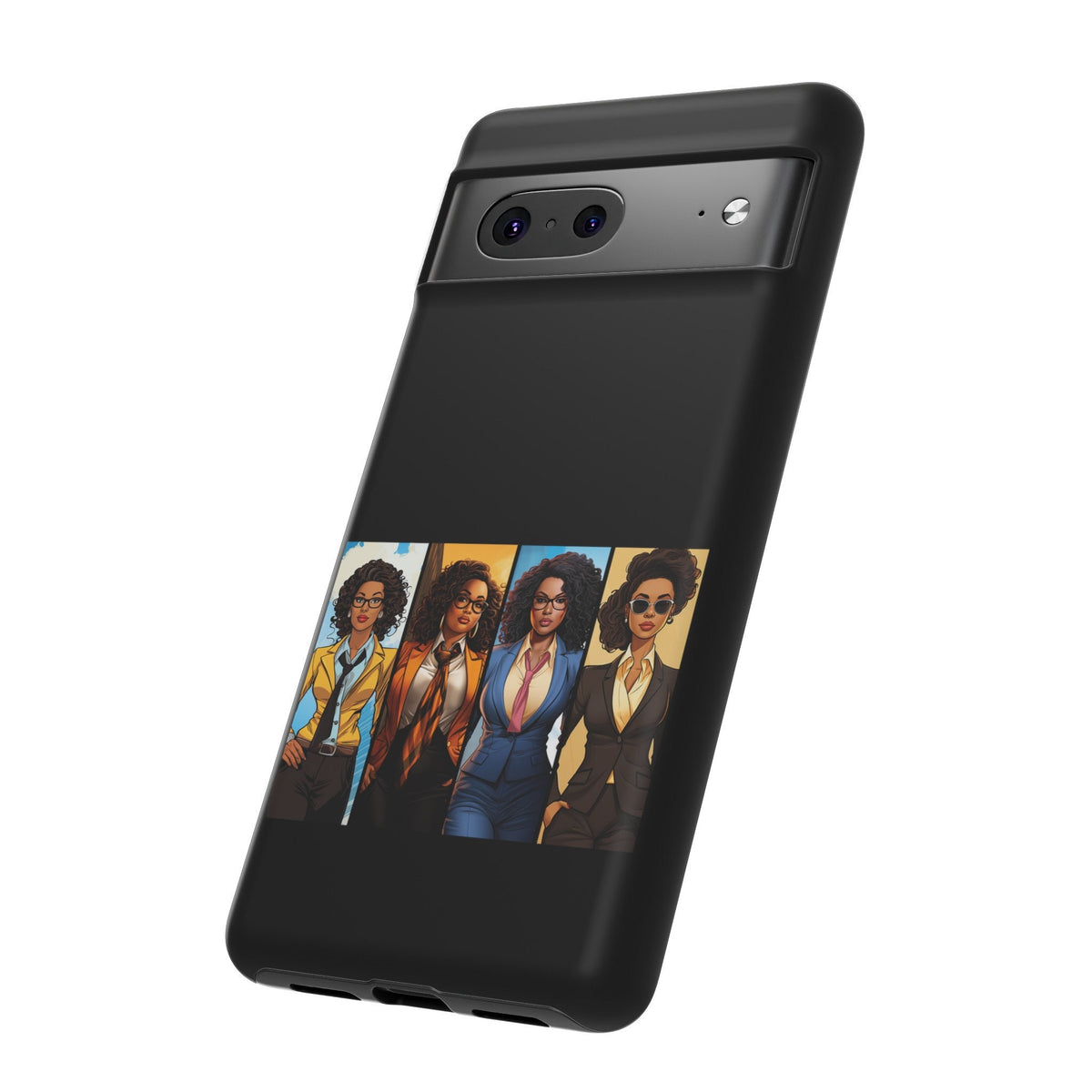 Google Pixel 7 Tough Cases African American Black Women Superheroes Strong Black Women