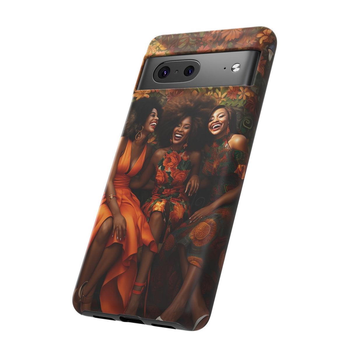 Google Pixel 7 Tough Cases African American Women Black Woman Sisters Friends Reunion