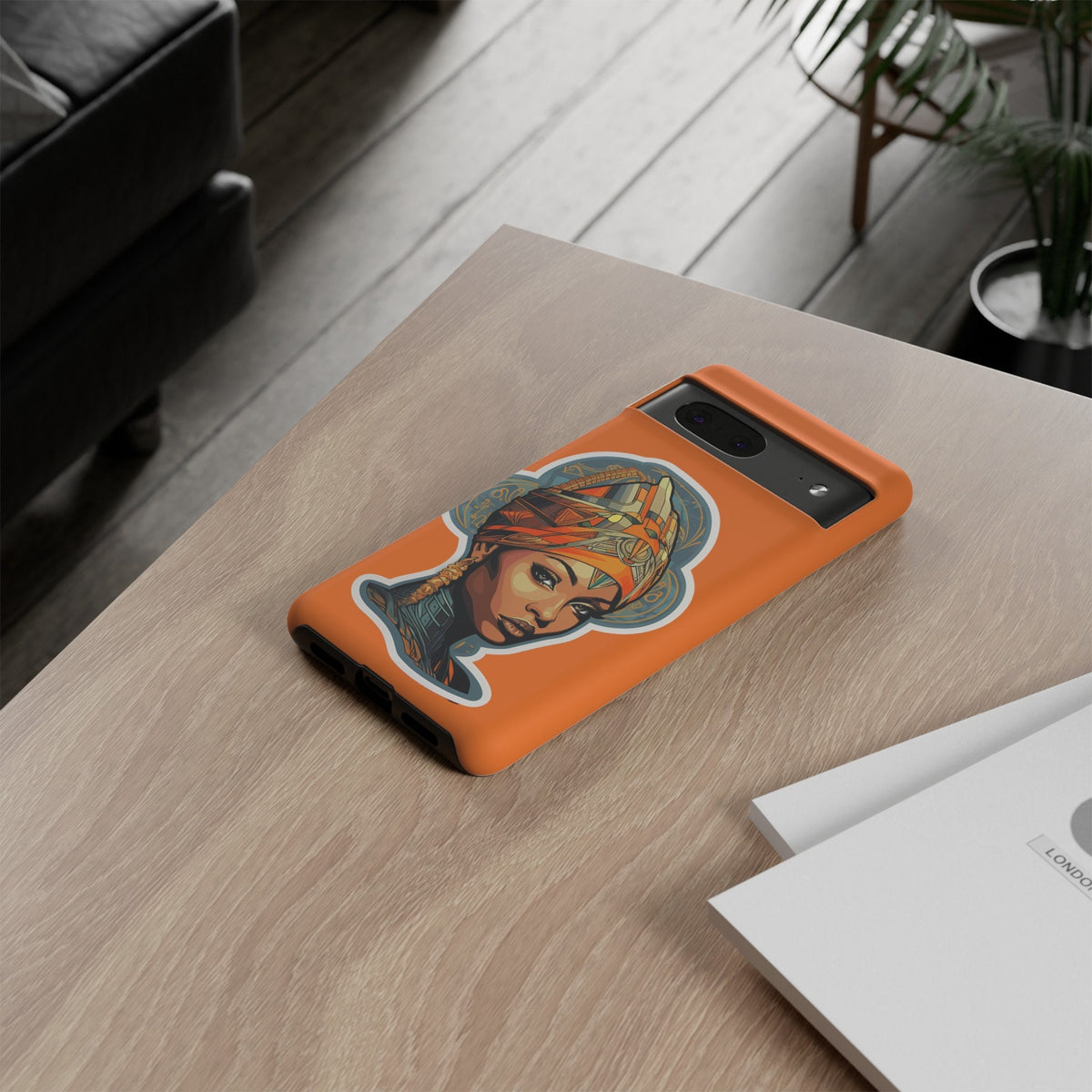 Google Pixel 7 Tough Cases African American Queen Nubian Princess Black Royalty