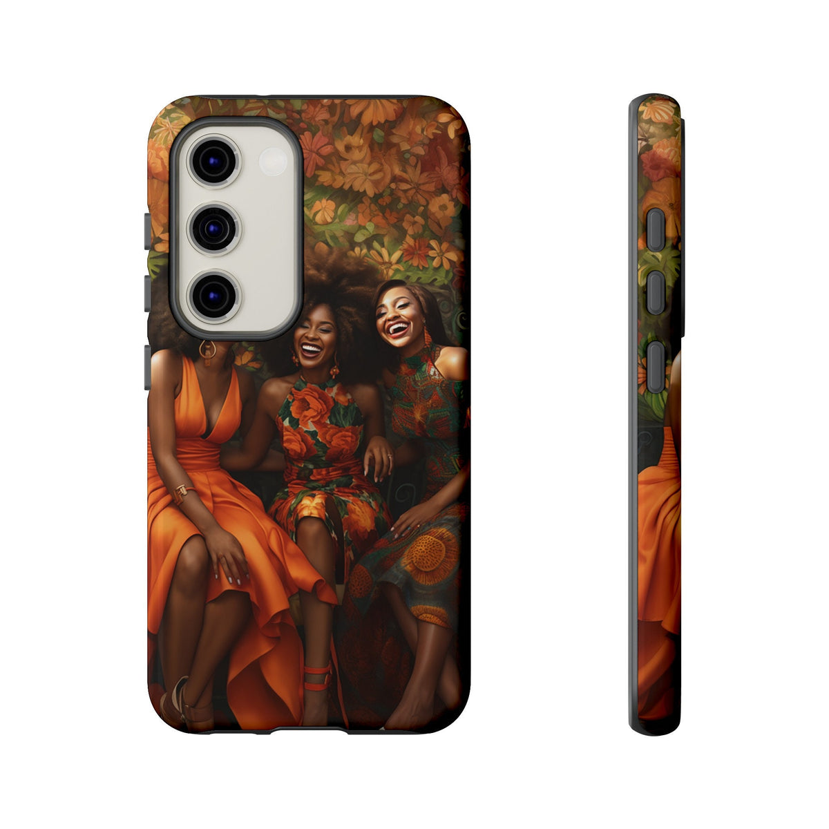 Samsung Galaxy S23 Samsung Galaxy S23 Plus Samsung Galaxy S23 Ultra Tough Cases African American Women Black Woman Sisters Friends Reunion