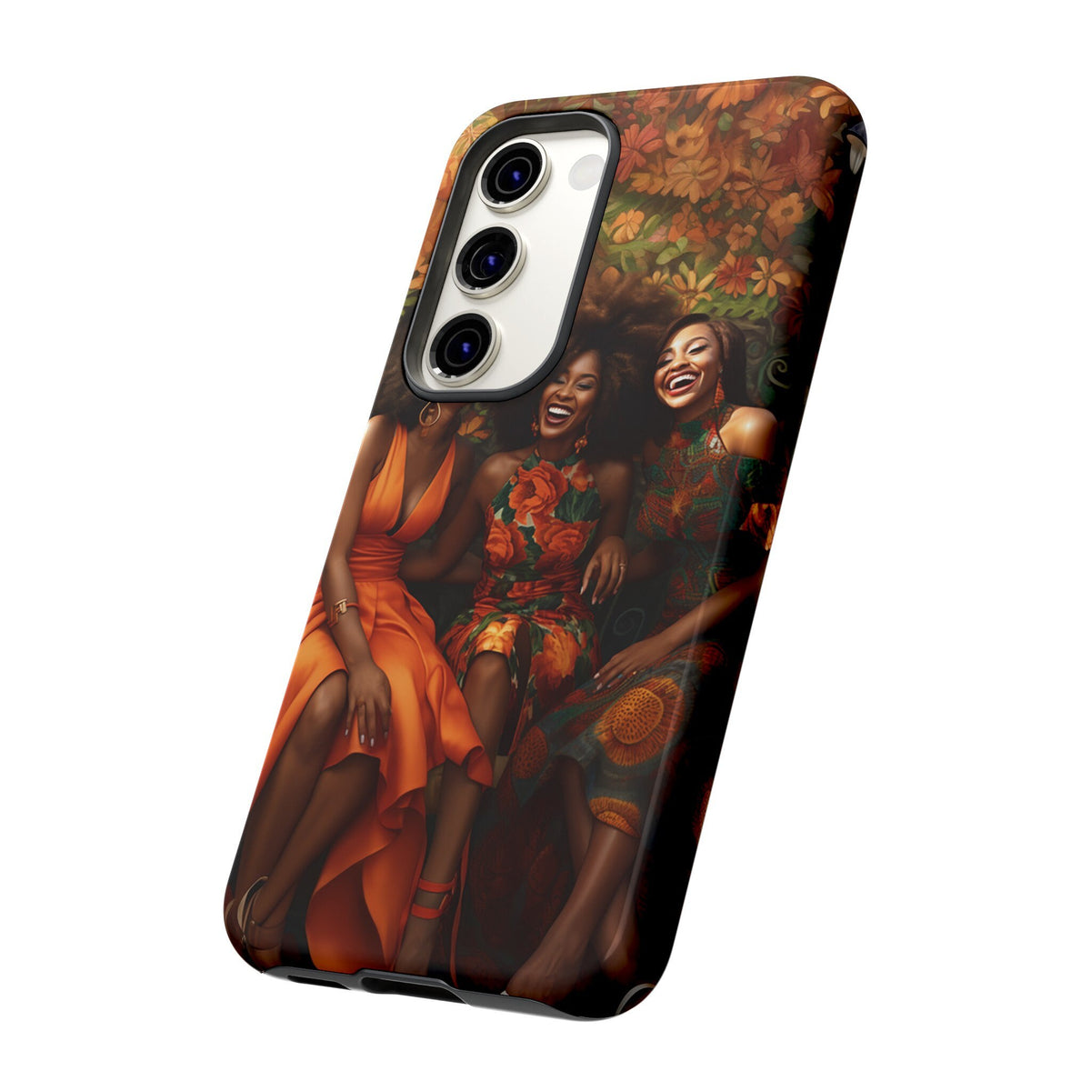 Samsung Galaxy S23 Samsung Galaxy S23 Plus Samsung Galaxy S23 Ultra Tough Cases African American Women Black Woman Sisters Friends Reunion