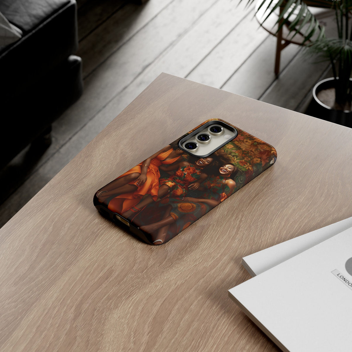 Samsung Galaxy S23 Samsung Galaxy S23 Plus Samsung Galaxy S23 Ultra Tough Cases African American Women Black Woman Sisters Friends Reunion