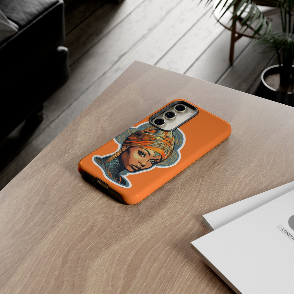 Samsung Galaxy S23 Samsung Galaxy S23 Plus Samsung Galaxy S23 Ultra Tough Cases African American Queen Nubian Princess Black Royalty