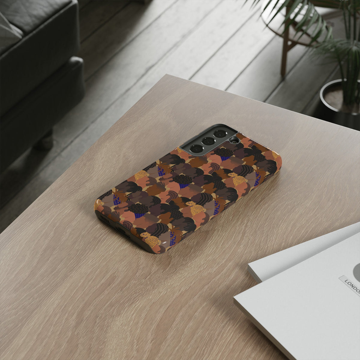 Samsung Galaxy S22 Samsung Galaxy S22 Plus Samsung Galaxy S22 Ultra Tough Cases African American Woman Black Woman