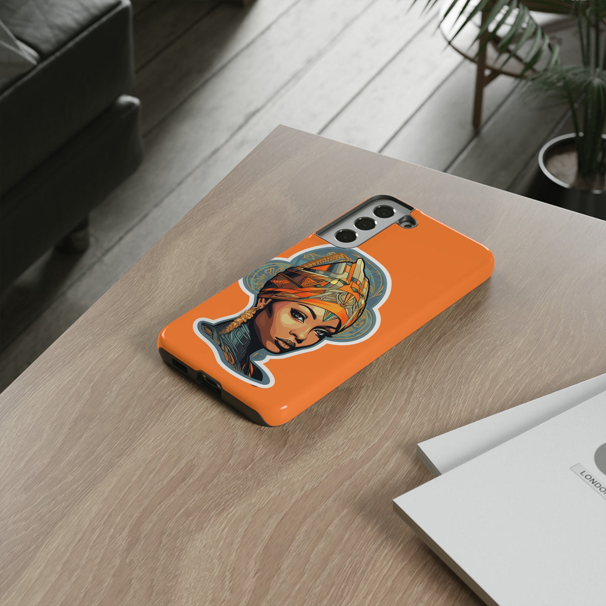 Samsung Galaxy S22 Samsung Galaxy S22 Plus Samsung Galaxy S22 Ultra Tough Cases African American Queen Nubian Princess Black Royalty