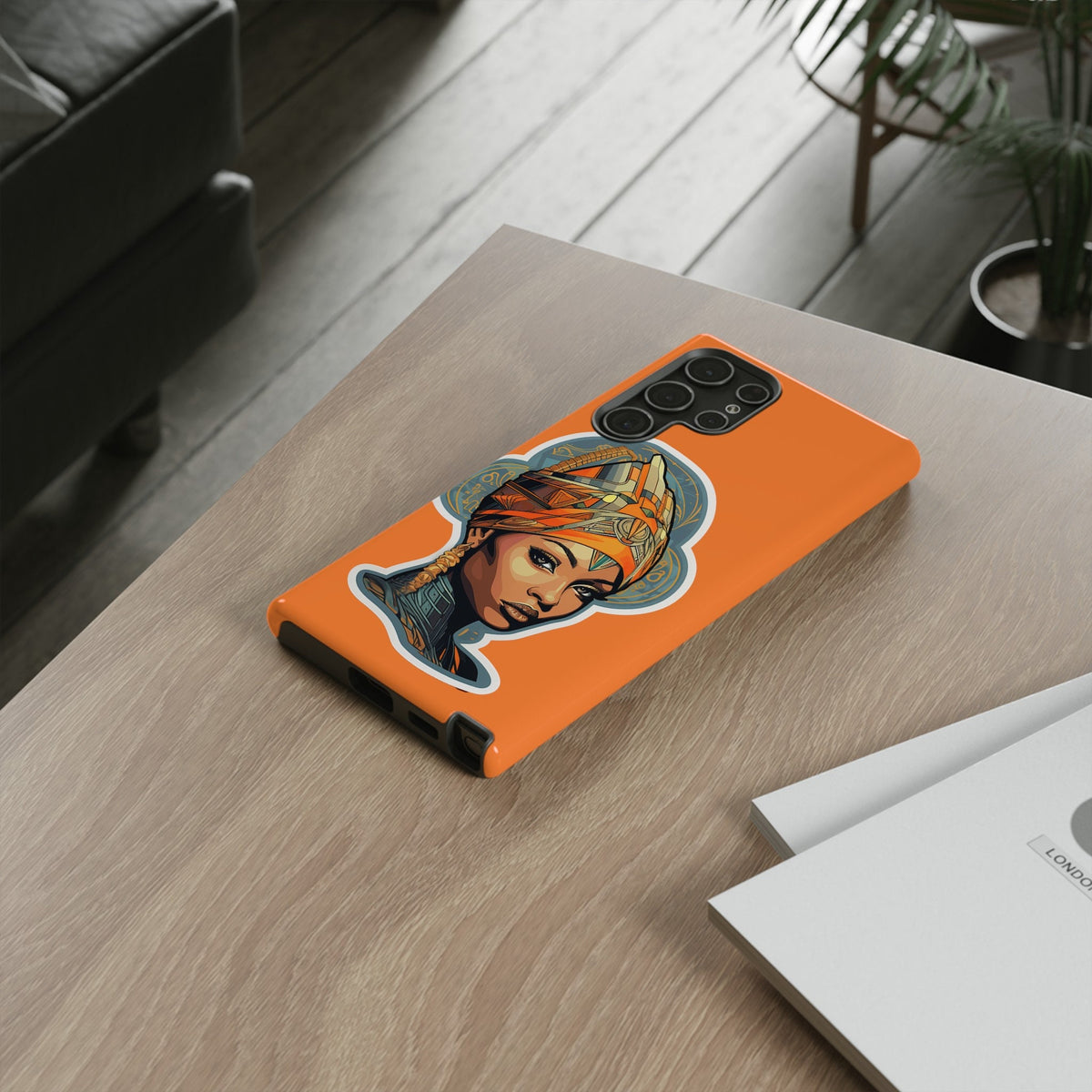 Samsung Galaxy S22 Samsung Galaxy S22 Plus Samsung Galaxy S22 Ultra Tough Cases African American Queen Nubian Princess Black Royalty