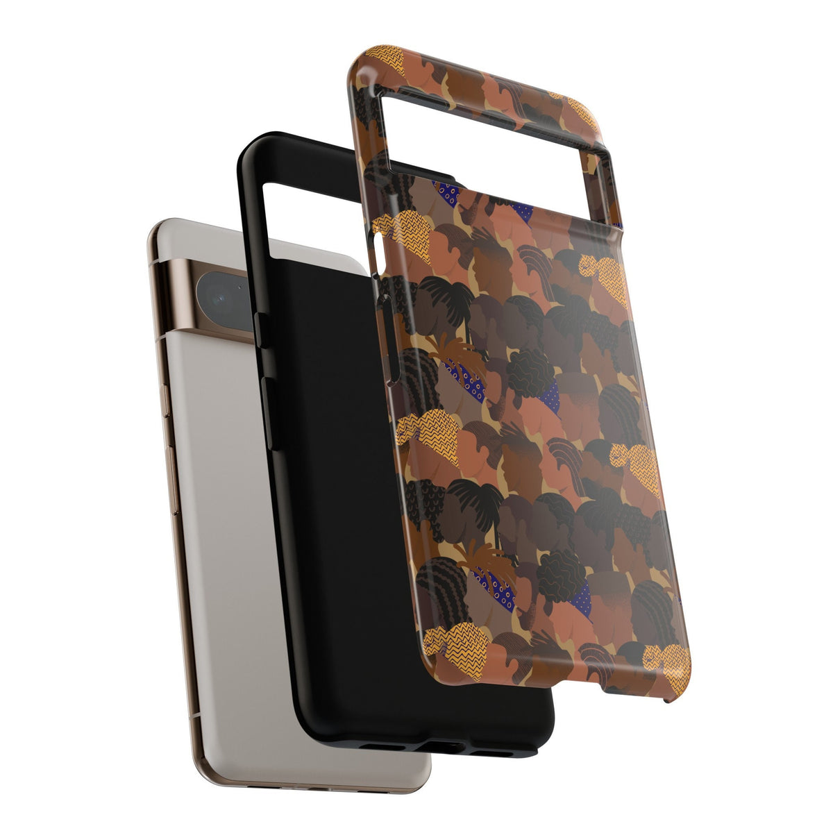 Google Pixel 8 Google Pixel 8 Pro Tough Cases African American Woman Black Woman