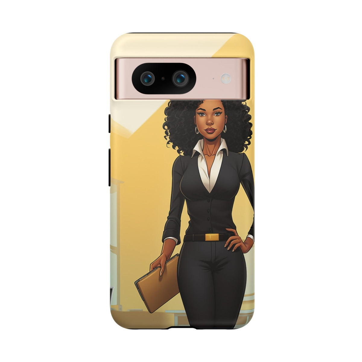 Google Pixel 8 Google Pixel 8 Pro Tough Cases African American Woman Business Woman Entrepreneur