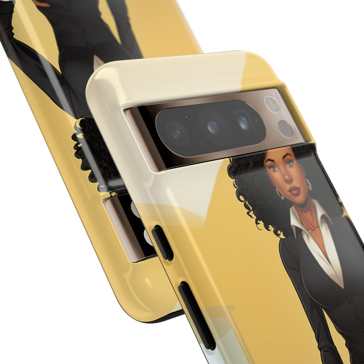 Google Pixel 8 Google Pixel 8 Pro Tough Cases African American Woman Business Woman Entrepreneur