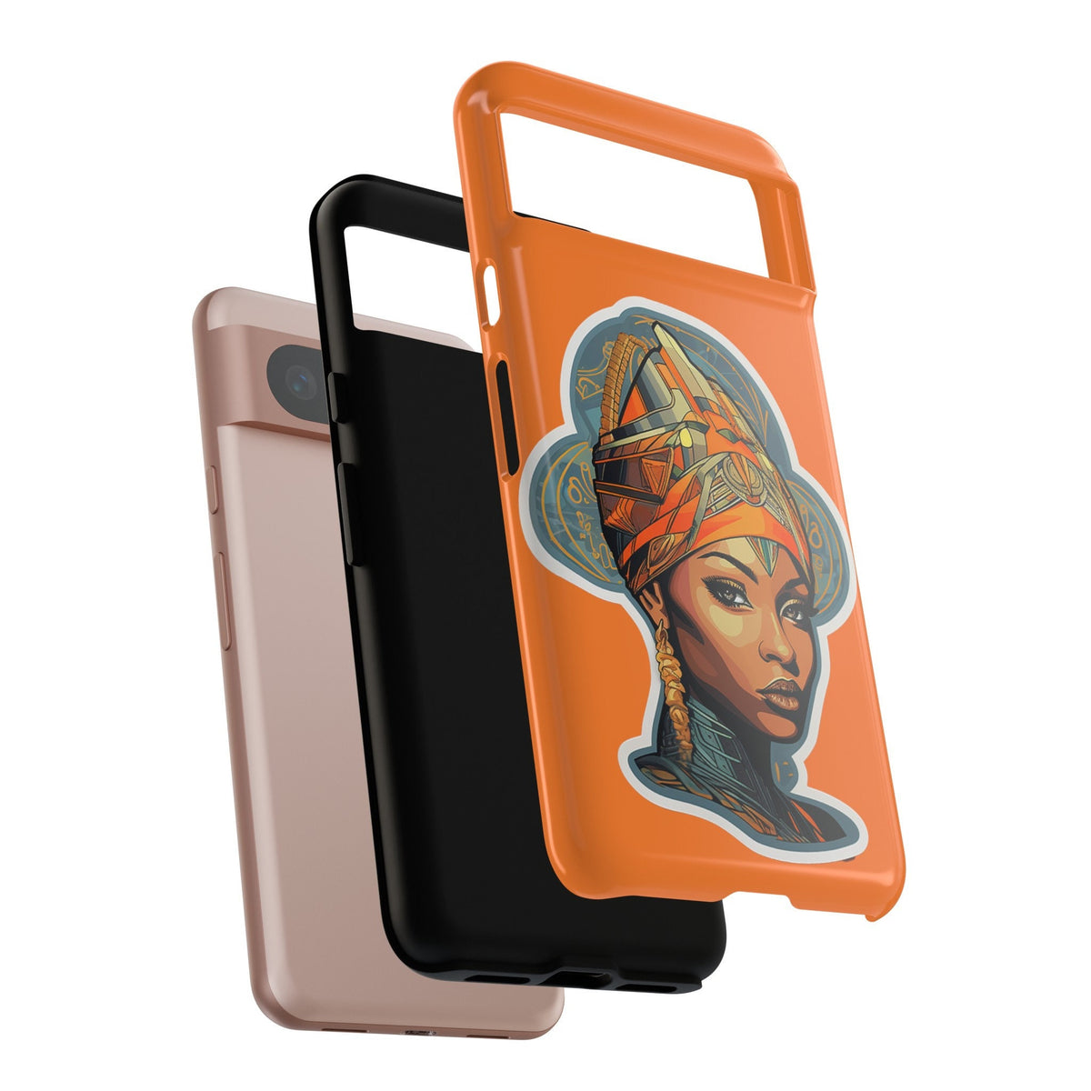 Google Pixel 8 Google Pixel 8 Pro Tough Cases African American Queen Nubian Princess Black Royalty