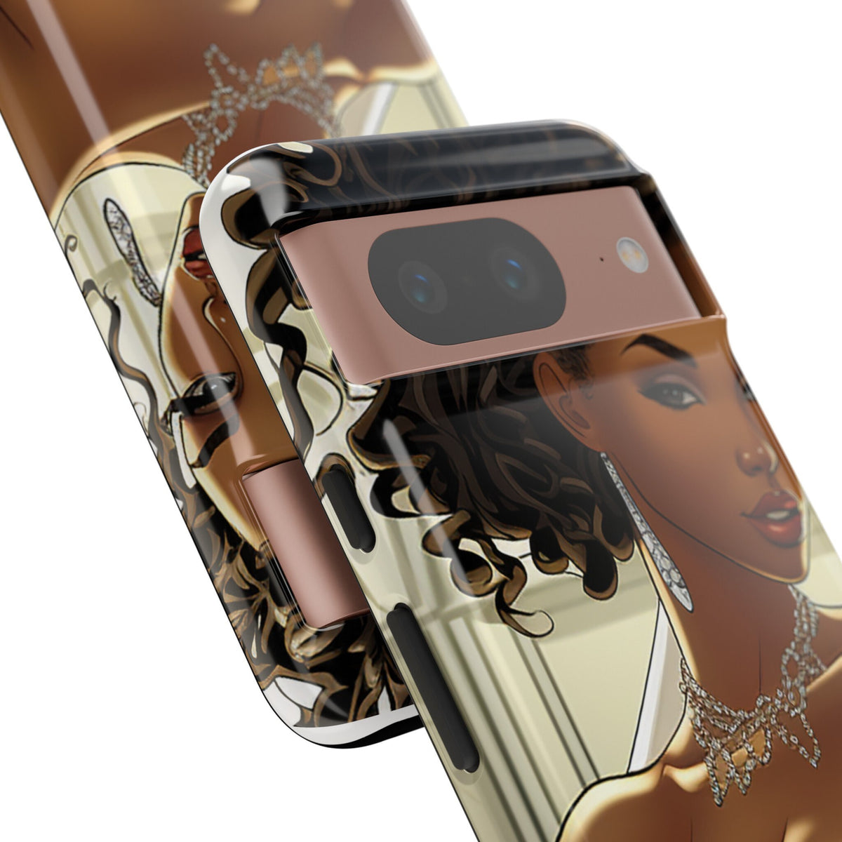 Google Pixel 8 Pro Google Pixel 8 Tough Cases African American Bride Black bride wedding Dress Wedding Gown