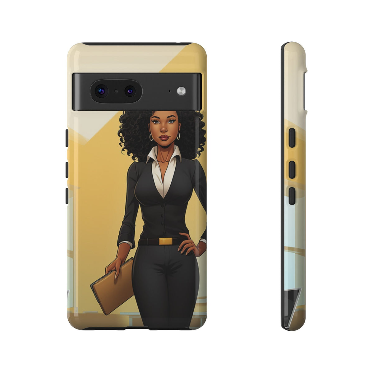 Google Pixel 7 Tough Cases African American Woman Business Woman Entrepreneur