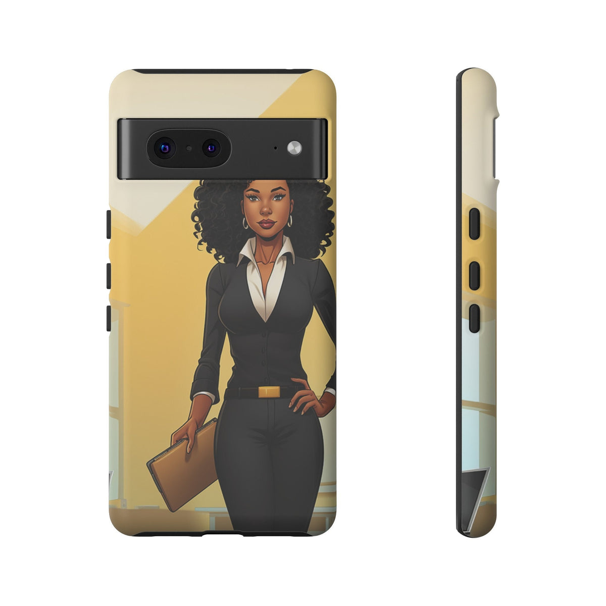 Google Pixel 7 Tough Cases African American Woman Business Woman Entrepreneur