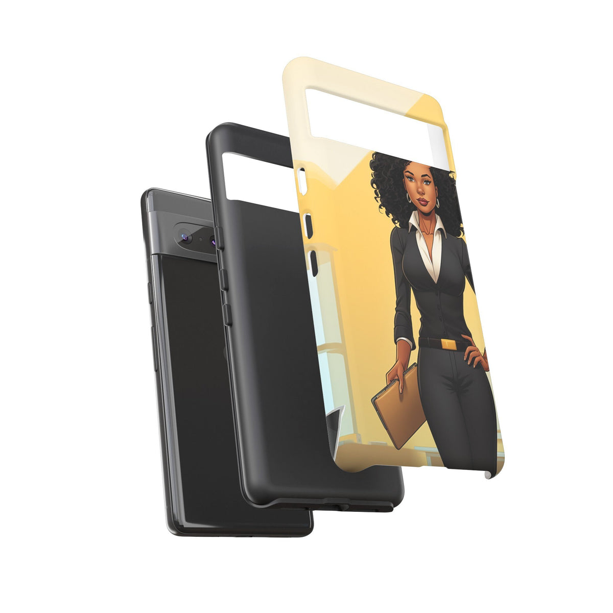 Google Pixel 7 Tough Cases African American Woman Business Woman Entrepreneur