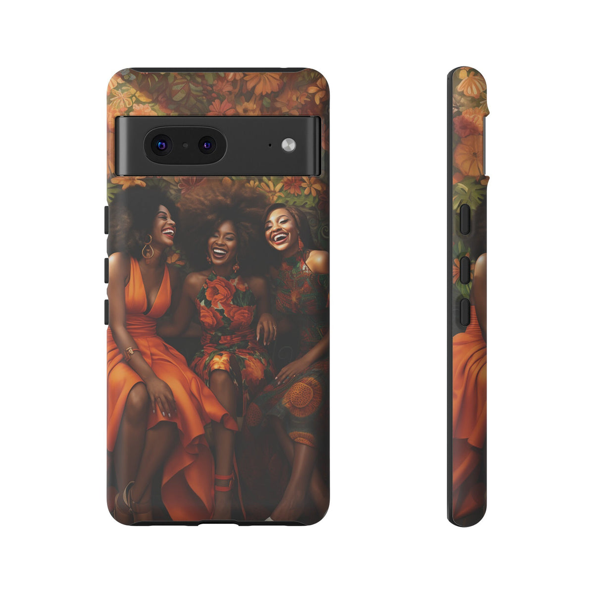 Google Pixel 7 Tough Cases African American Women Black Woman Sisters Friends Reunion