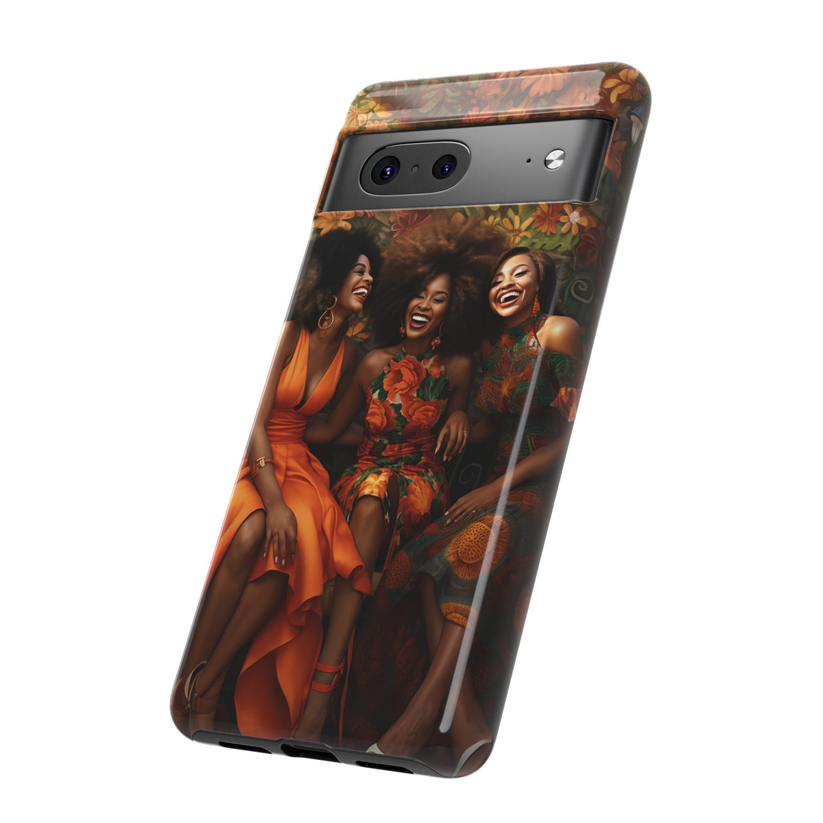 Google Pixel 7 Tough Cases African American Women Black Woman Sisters Friends Reunion