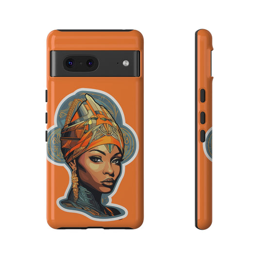 Google Pixel 7 Tough Cases African American Queen Nubian Princess Black Royalty
