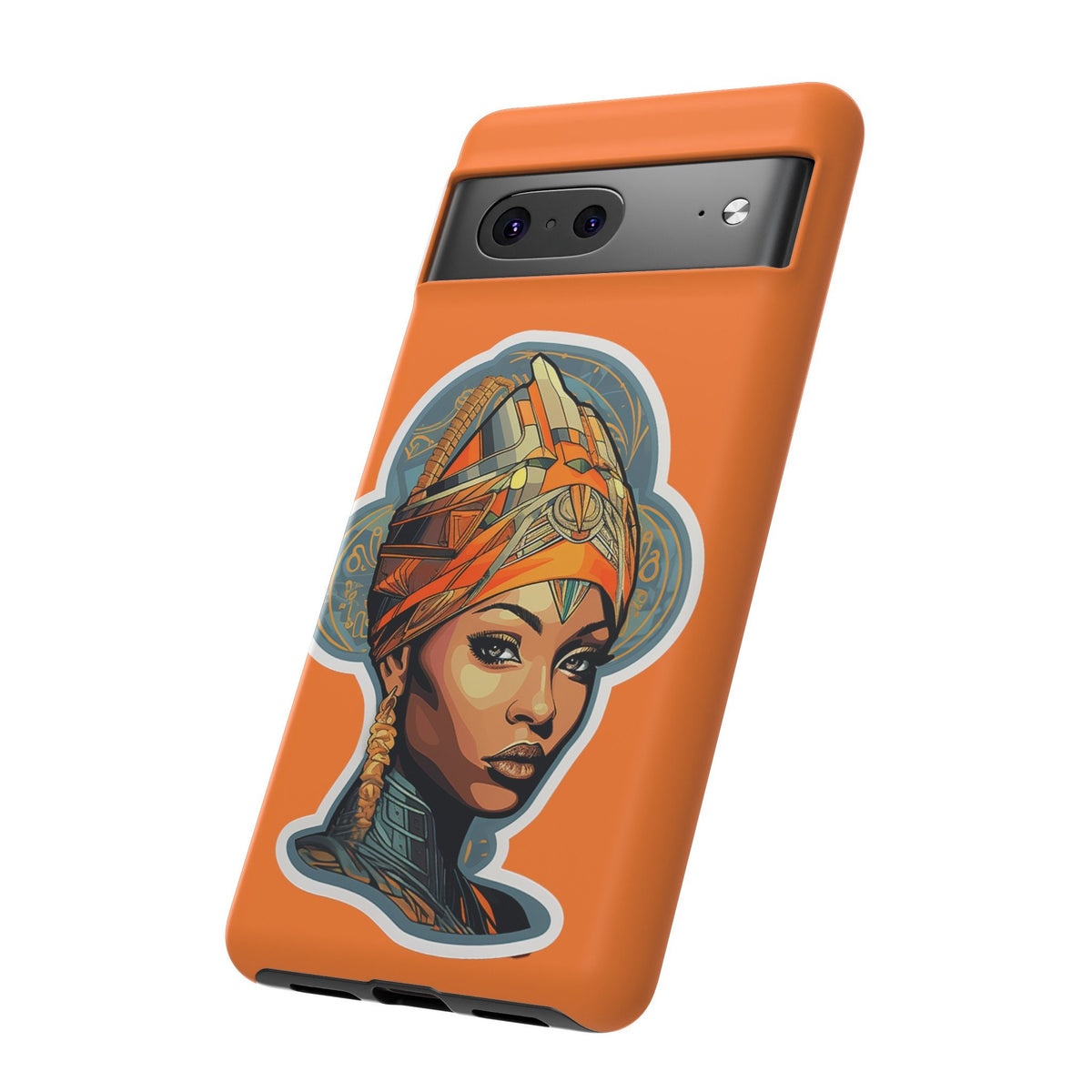 Google Pixel 7 Tough Cases African American Queen Nubian Princess Black Royalty